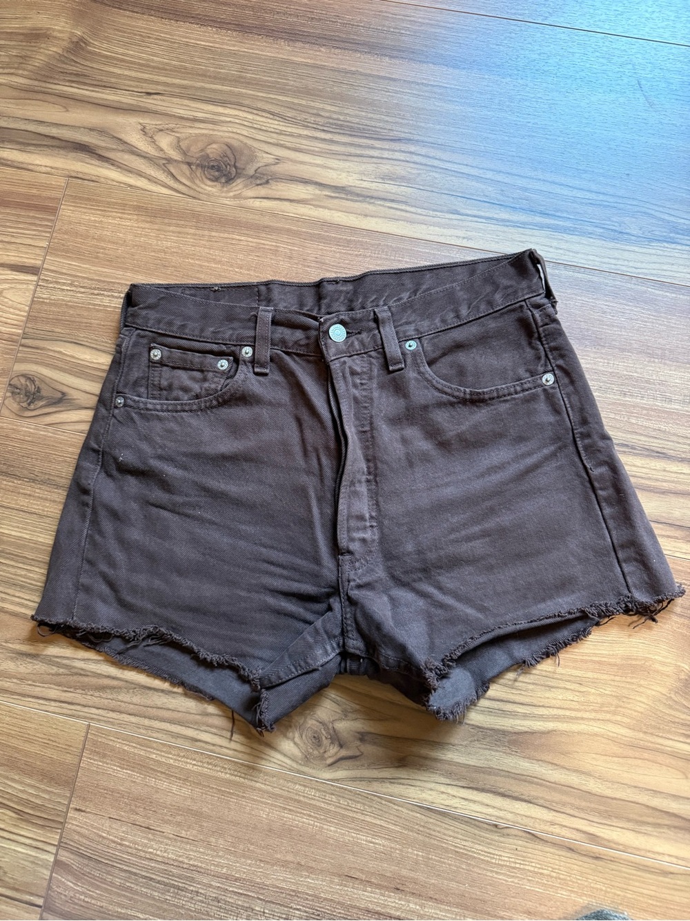 Chocolate Brown Levi’s 501 Shorts (Vintage)